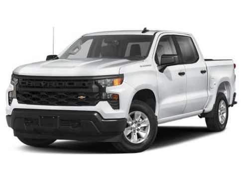 New 2026 Chevrolet Silverado 1500 Custom w/ Turbomax Blackout Package AWD/4WD image 1