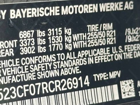 Used 2024 BMW iX xDrive50 w/ Sport Package AWD/4WD image 43