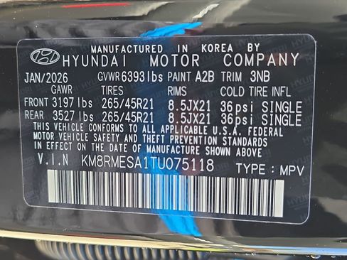 New 2026 Hyundai Palisade Calligraphy image 36