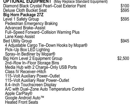 Used 2021 RAM 1500 Big Horn AWD/4WD image 18