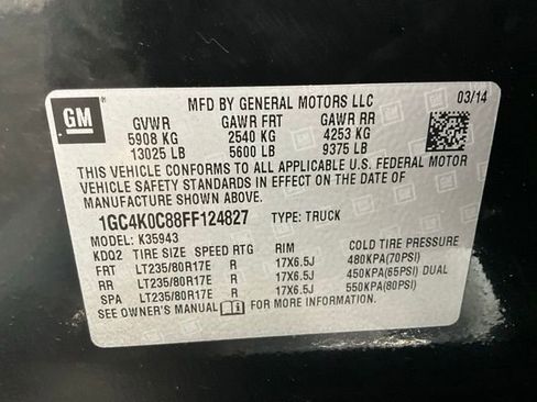 Used 2015 Chevrolet Silverado 3500 LTZ w/ Duramax Plus Package image 31