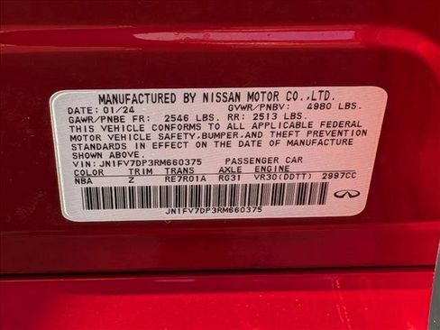 Used 2024 INFINITI Q50 Red Sport 400 image 26