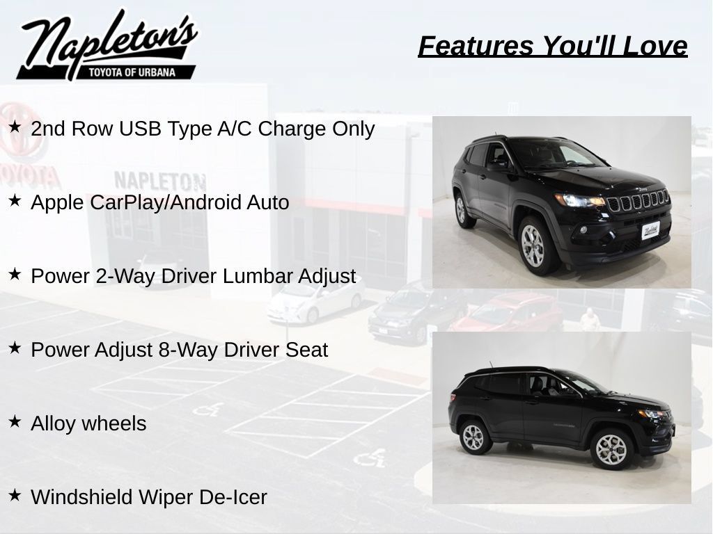 Used 2025 Jeep Compass Latitude w/ Sun & Sound Group AWD/4WD image 26