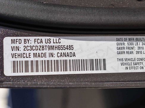 Used 2021 Dodge Challenger R/T w/ Blacktop Package image 30