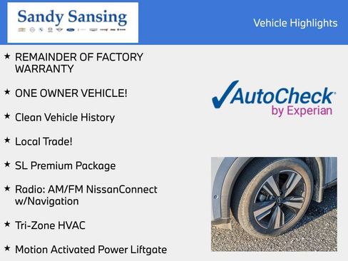 Used 2023 Nissan Rogue SL w/ SL Premium Package FWD image 8