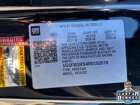 Used 2024 Chevrolet Camaro LT w/ RS Package image 31