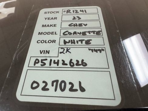 Used 2023 Chevrolet Corvette Stingray Coupe w/ 1LT image 26