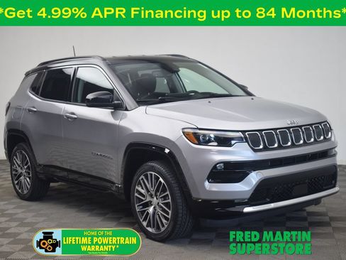 Used 2022 Jeep Compass Limited w/ Elite Group AWD/4WD image 1