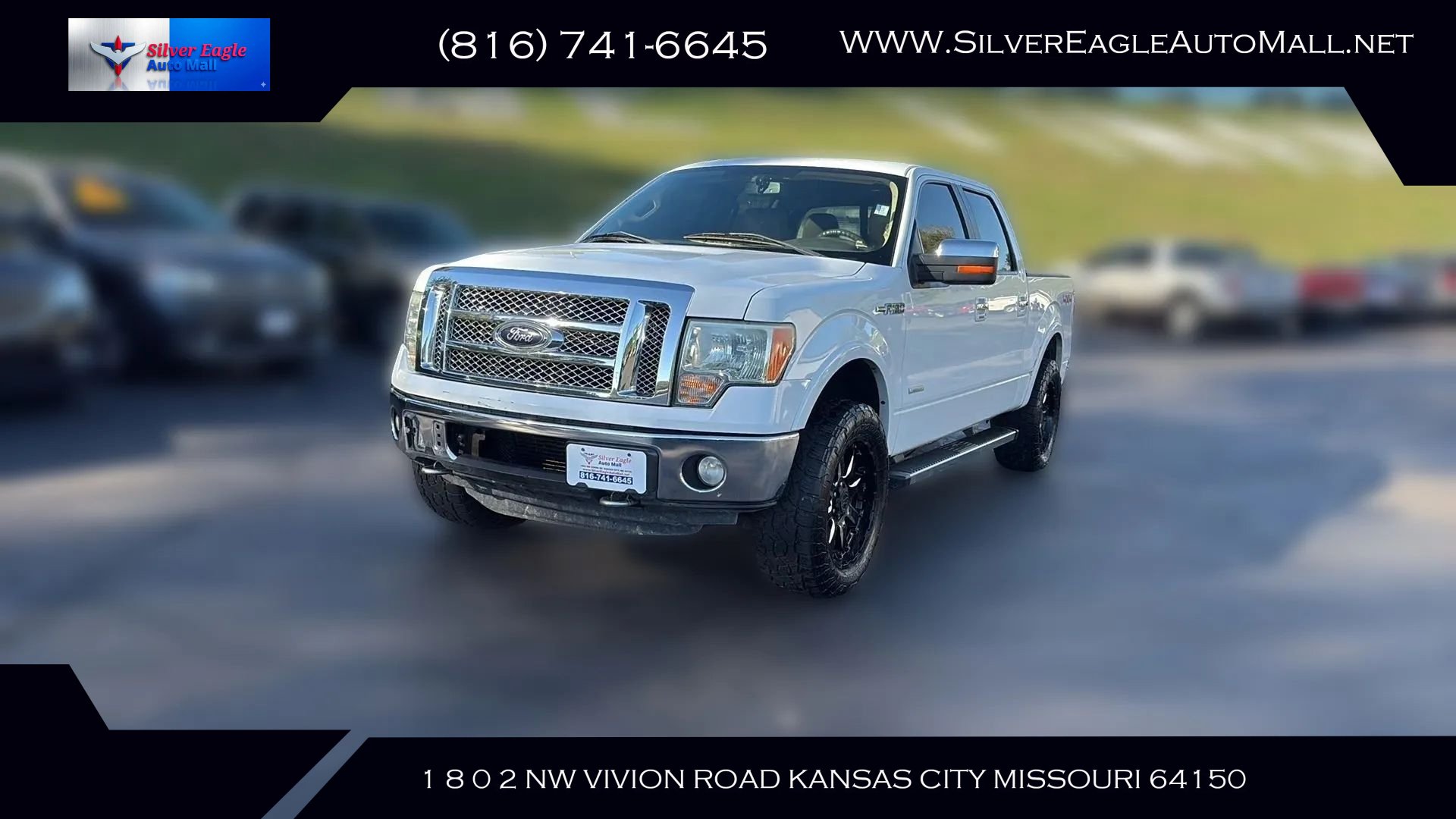 Used 2012 Ford F150 Lariat w/ Lariat Chrome Pkg AWD/4WD image 1