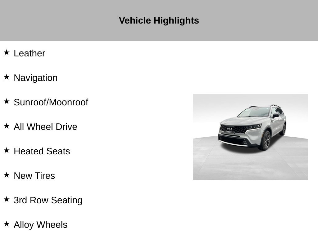 Certified 2023 Kia Sorento SX Prestige AWD/4WD image 10