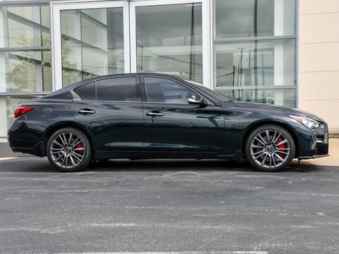 Used 2023 INFINITI Q50 Red Sport 400 w/ Black Opal Edition AWD/4WD image 7
