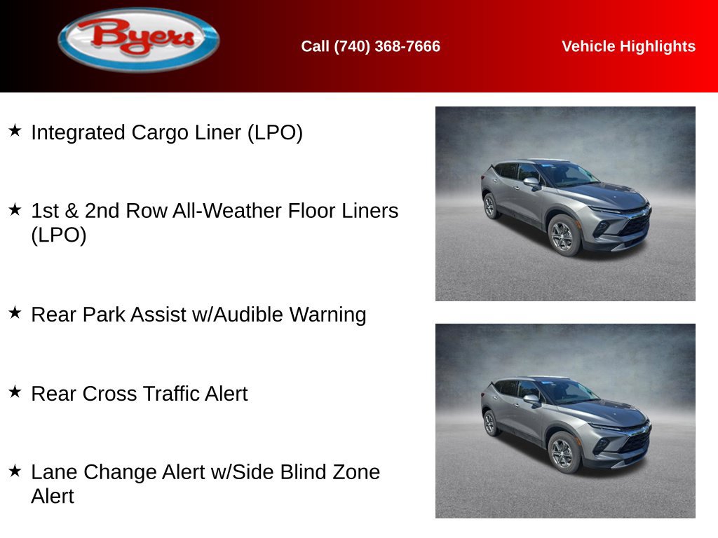 Used 2024 Chevrolet Blazer LT w/ Driver Confidence Package FWD image 11