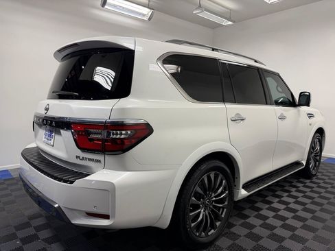 Used 2021 Nissan Armada Platinum w/ Captain's Chairs Package RWD image 14