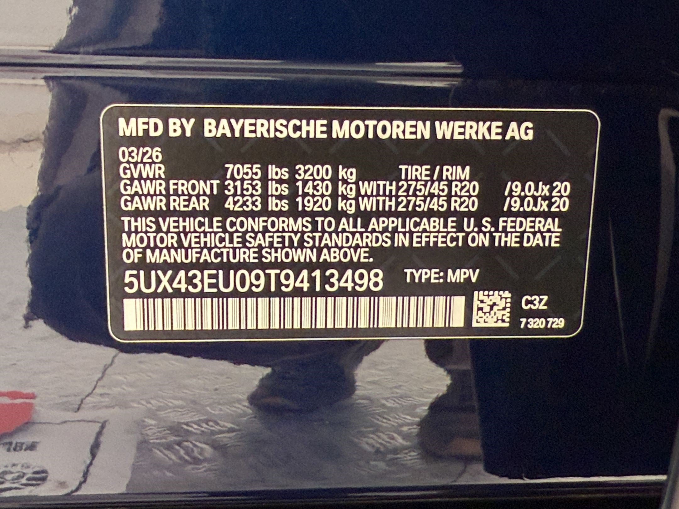 Certified 2026 BMW X5 xDrive50e w/ M Sport Package AWD/4WD image 26