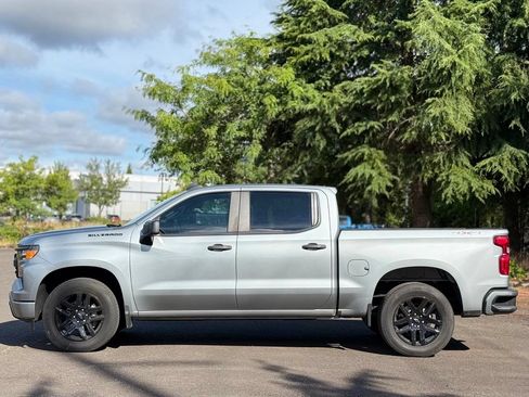 Used 2024 Chevrolet Silverado 1500 Custom w/ LPO, Dark Essentials Package AWD/4WD image 2