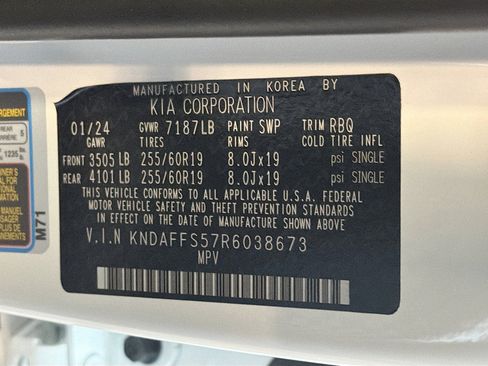 Used 2024 Kia EV9 Wind AWD/4WD image 12