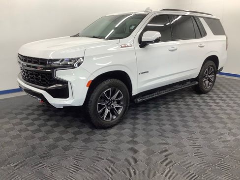 Used 2021 Chevrolet Tahoe Z71 w/ Luxury Package AWD/4WD image 1
