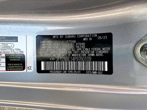 Used 2023 Toyota GR86 Premium w/ ALL Weather Mat Package (TMS) RWD image 17
