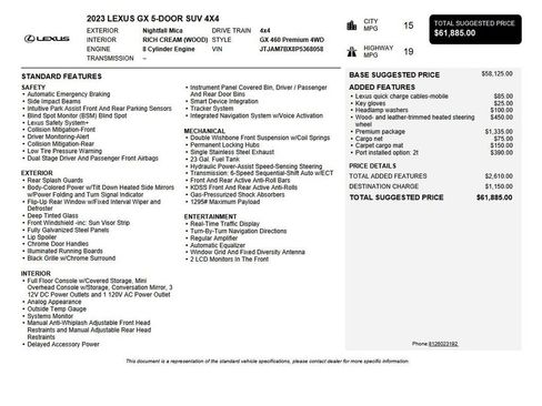 Used 2023 Lexus GX 460 Premium image 49