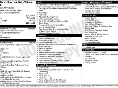 Used 2023 BMW X1 xDrive28i w/ Convenience Package image 4