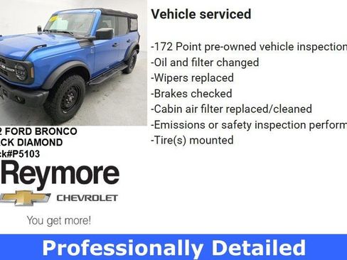 Used 2022 Ford Bronco Black Diamond AWD/4WD image 46