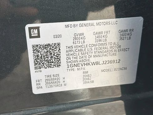 Used 2020 Chevrolet Traverse LT w/ LT Premium Package AWD/4WD image 34