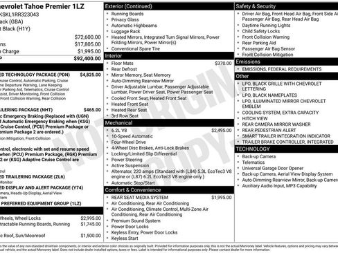 Certified 2024 Chevrolet Tahoe Premier w/ Advanced Technology Package image 40