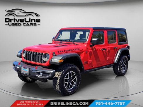 Used 2024 Jeep Wrangler Unlimited Rubicon AWD/4WD image 1