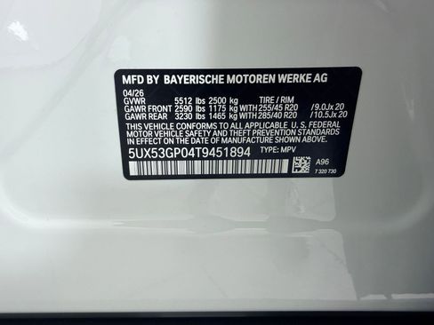 New 2026 BMW X3 xDrive30 w/ Convenience Package AWD/4WD image 19