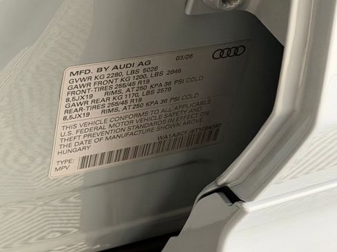 New 2026 Audi Q3 quattro 2.0T AWD/4WD image 19