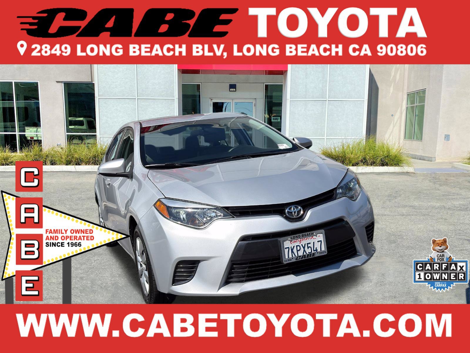 Used 2015 Toyota Corolla LE FWD image 1