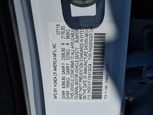 Used 2019 Honda Accord LX image 20