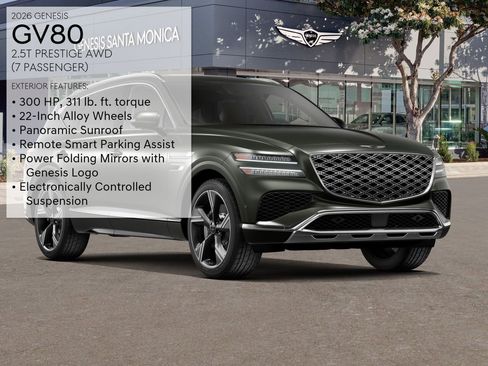New 2026 Genesis GV80 2.5T Prestige image 10