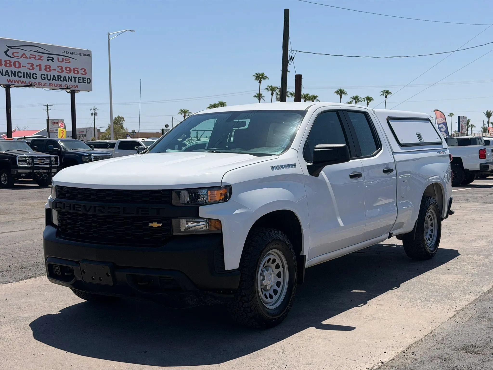 Used 2020 Chevrolet Silverado 1500 W/T w/ Trailering Package AWD/4WD image 2
