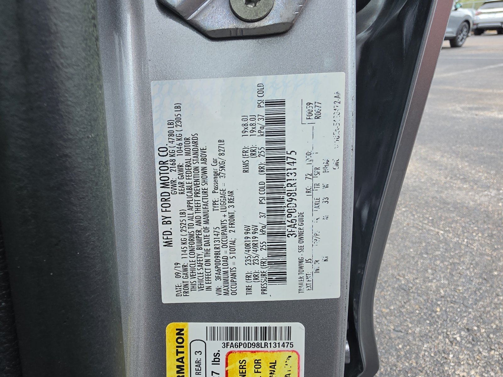 Used 2020 Ford Fusion Titanium AWD/4WD image 31