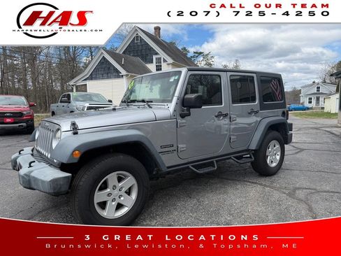 Used 2017 Jeep Wrangler Unlimited Sport w/ Quick Order Package 24S AWD/4WD image 2