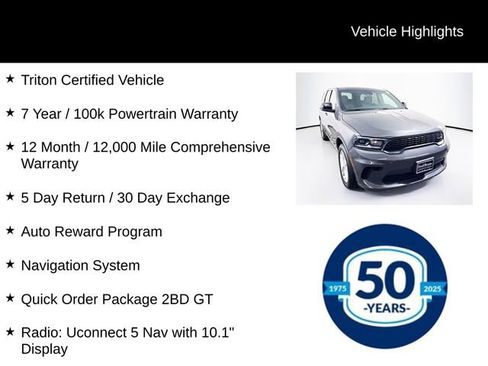 Used 2026 Dodge Durango GT AWD/4WD image 8