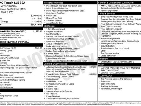 Certified 2023 GMC Terrain SLE w/ Driver Convenience Package image 6