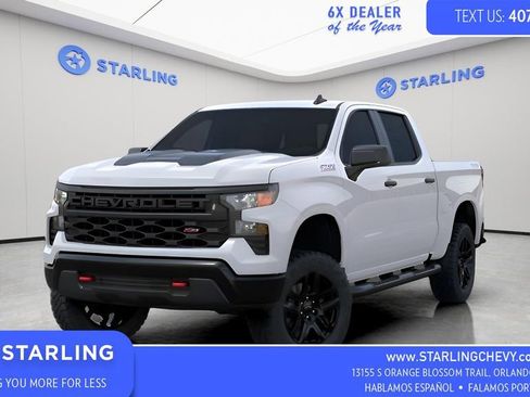 New 2026 Chevrolet Silverado 1500 Custom Trail Boss AWD/4WD image 1