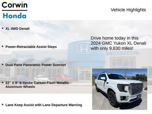 Used 2024 GMC Yukon XL Denali AWD/4WD image 7
