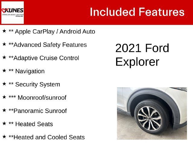 Used 2021 Ford Explorer ST w/ Equipment Group 401A AWD/4WD image 4