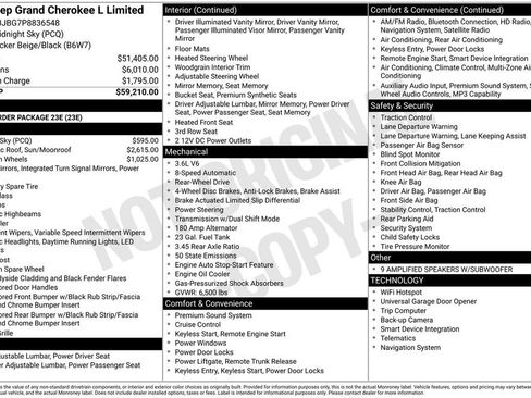 Used 2023 Jeep Grand Cherokee L Limited RWD image 8