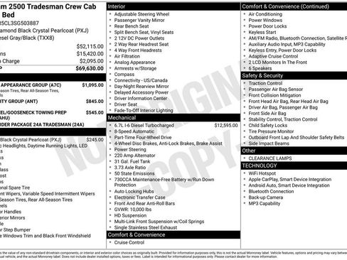 New 2025 RAM 2500 Tradesman w/ Chrome Appearance Group AWD/4WD image 6