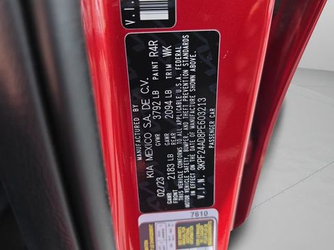 Certified 2023 Kia Forte LXS w/ LXS Technology Package FWD image 42