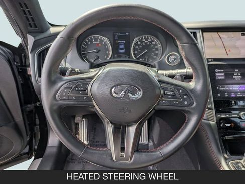 Used 2022 INFINITI Q60 Red Sport 400 w/ Carbon Fiber Package RWD image 13