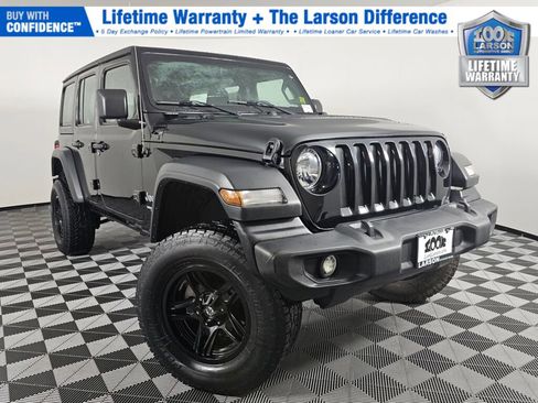 Used 2020 Jeep Wrangler Unlimited Sport image 1