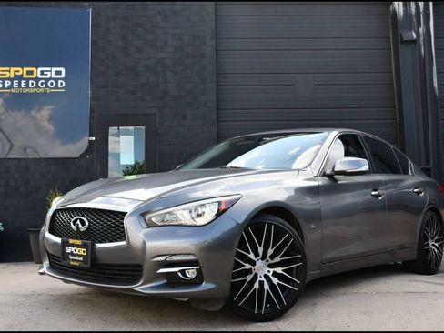 Used 2015 INFINITI Q50 AWD w/ Moonroof Package image 1