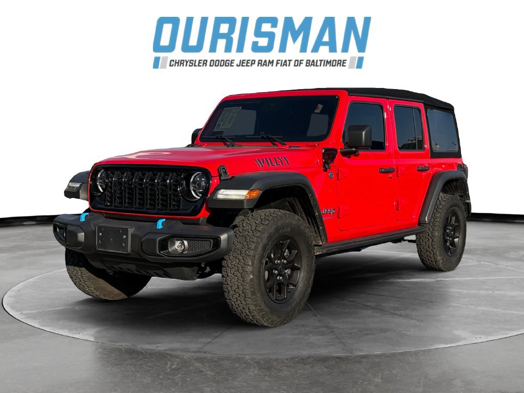 Used 2024 Jeep Wrangler Unlimited AWD/4WD image 2
