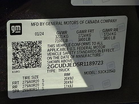 Used 2024 Chevrolet Silverado 1500 High Country w/ Z71 Off-Road Package image 29