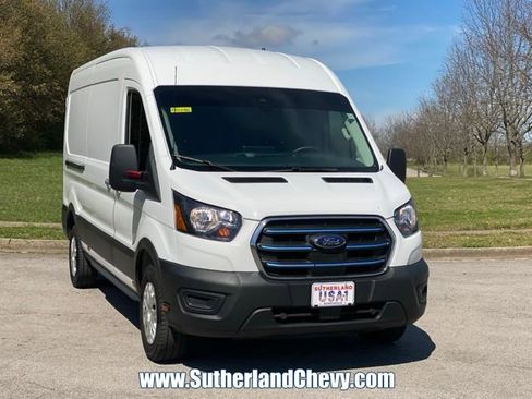 Used 2023 Ford E-Transit Medium Roof w/ Load Area Protection Package image 1